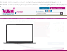 Tablet Screenshot of munmi.com